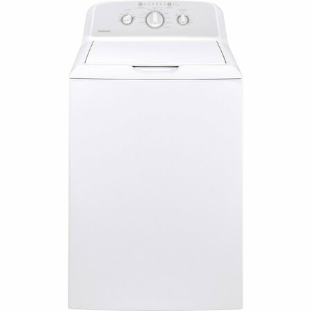 ALMO HOTPOINT 3.8 cu. ft. Top Load Heavy-Duty Agitator Washer, Bleach and Fabric Softener Dispensers HTW240ASKWS